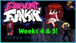Thumbnail: THESE SONGS ARE INSANE!!! - Friday Night Funkin' Week 4 + 5 HARD