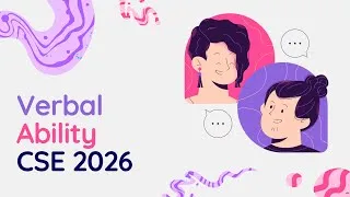 Thumbnail: Don't Fail Verbal Ability! 2026 Civil Service Exam Mock Test Challenge