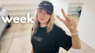 Thumbnail: week 2 of being so locked in and swag | weight loss, staying on track while traveling, hobbies