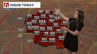 Thumbnail: Tulsa Weather: Chloe Arroyo's Saturday Morning Forecast | August 15, 2026