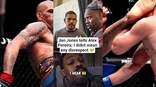 Thumbnail: Jon Jones MET Alex Pereira and told him he meant no disrespect 🤝