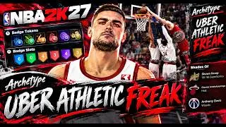 Thumbnail: 6'11 UBER ATHLETIC FREAK BUILD with 99 DUNK, REBOUNDING & VERT is INSANE on NBA 2K27!