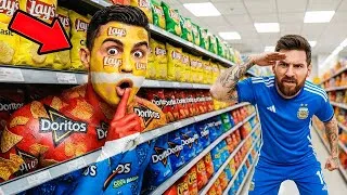 Thumbnail: Ronaldo’s prank causes Messi to fall into the hands of the female assassin Jason Voorhees