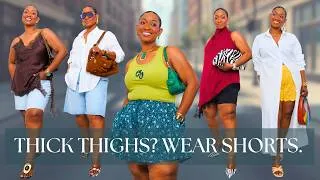 Thumbnail: How to Style Shorts If You Have Thick Thighs & Legs | 8 Chic Shorts Outfits
