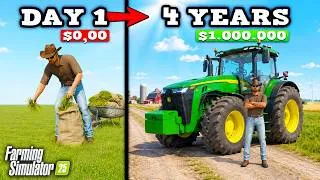 Thumbnail: I Survived 4 Years on the Flat Map! Farming Simulator 25 - FULL MOVIE!