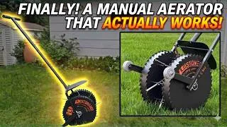 Thumbnail: BEST manual core aerator? K.D. Stonedge Rolling lawn aerator (Is it worth it?) 