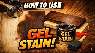 Thumbnail: BEST way to apply Gel Stain (Step-by-Step Guide for a Perfect Finish!)