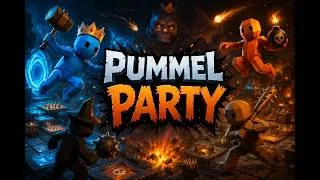 Thumbnail: هر دوستی این بازی را انجام دهد، دشمن می‌شود! | Pummel Party Gameplay