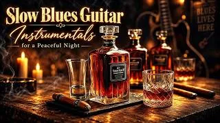 Thumbnail: Slow Blues Guitar Instrumentals for a Peaceful Night | Midnight Whiskey Vibes, Relaxing Blues Music