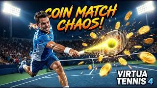 Thumbnail: Virtua Tennis 4 Coin Match Challenge | Can I Collect Them All? 🎾