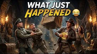 Thumbnail: "The Funniest Moment I Found in Indiana Jones 😂"