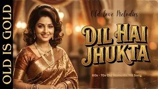 Thumbnail: Dil Hai Jhukta | 60s–70s Retro Romantic Song | Old Bollywood Vibes