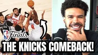 Thumbnail: Breaking Down How the KNICKS CAME BACK Against the Spurs in Game 4 | NBA FINALS