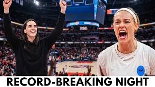 Thumbnail: Caitlin Clark & Indiana Fever SHATTER 12 WNBA RECORDS vs Portland Fire! Sophie Cunningham FIRED UP!