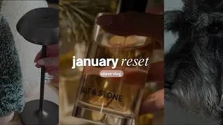 Thumbnail: A soft January reset... | Silent Vlog | Cleaning, Cozy Moments & New Year Goals 🤍