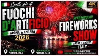 Thumbnail: Spettacolo di Fuochi d'Artificio | Lumina Arona/Angera 2026 🇮🇹