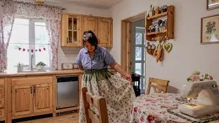 Thumbnail: Little Joys of Country Life | Preserving Cherries for Winter | Sewing: Gas Cover | Village Life