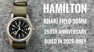 Thumbnail: Hamilton Khaki Field Mechanical A250 36mm H69399930 2026 only | Review | Olfert&Co