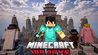 Thumbnail: Surviving 100 Days on one piece minecraft