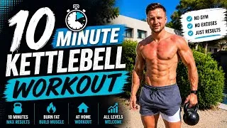 Thumbnail: The Perfect! 10-Minute Kettlebell Workout for Busy People
