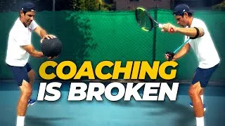 Thumbnail: Why Tennis Lessons Are a Waste of Money (Unless You Train Like This)