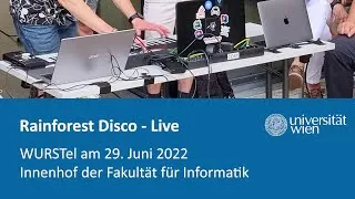 Thumbnail: Rainforest Disco - Live am 29.06.2022 beim WURSTel Semesterabschlussfest