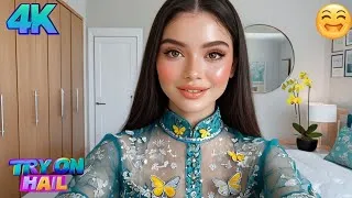 Thumbnail: 4k transparent try on haul | shein keep or return haul #fashion #mini skirt #trending #ootd #shein💕💃