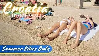 Thumbnail: Beach Walk with Olivia | Walking Along the Croatia Coast in Vodice