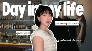 Thumbnail: Introvert diary 🌿 GRWM for moving, introvert meeting her friend on weekend