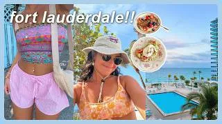 Thumbnail: FORT LAUDERDALE VLOG 𓇼 Pretending it's summer for a few days