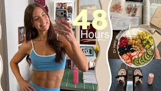 Thumbnail: 48 Hours in the Life of a D1 Runner & Premed Student (Exciting Running Update!)