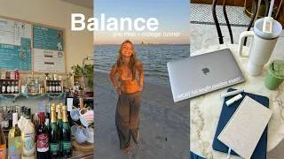 Thumbnail: Balancing MCAT Prep, College Running & Life | Pre-Med Student Vlog