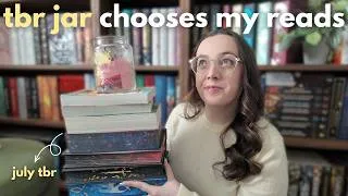 Thumbnail: TBR prompt jar chooses my reads! ☀️🌷 a super ambitious tbr for July!
