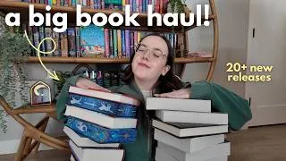Thumbnail: a big summer book haul! ☀️🌱 new releases, romantasy, special editions, + more!