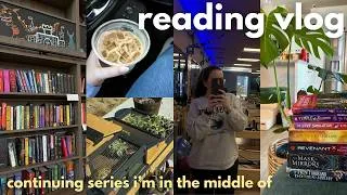 Thumbnail: VLOG ☔️📖 continuing series I’m in the middle of for the week