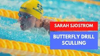 Thumbnail: Sarah Sjostrom Butterfly Drill - Sculling
