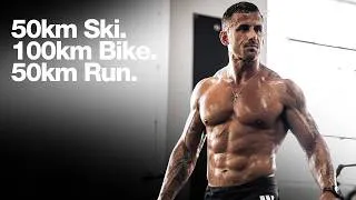 Thumbnail: ULTRA MARCHON | 50km Ski, 100km Bike, 50km Run | | Week in My Life as a CEO, Dad & Athlete | EP.17