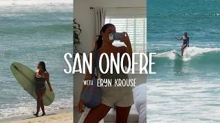 Thumbnail: Solo Beach Date: Surfing San Onofre with Eryn Krouse | OluKai