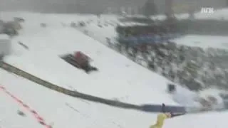 Thumbnail: Peter Prevc ugly fall in Oberstdorf﻿ monster hill