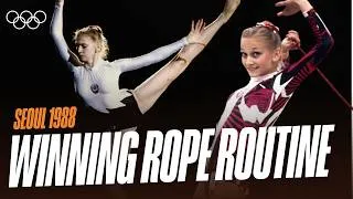 Thumbnail: Marina Lobatch's Inspiring Rope Routine at Seoul 1988 🥇🤸‍♀️ | Throwback