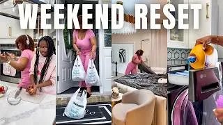 Thumbnail: WEEKEND RESET VLOG || CLEANING UP || MEAL PREPPING || HOME UPDATES & MORE || OMABELLETV