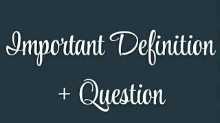 Thumbnail: Quantitative reasoning || important definition & question for papers according to semester 4 outline
