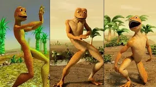 Thumbnail: Patila Missed The Stranger VS Damila Dancing frog 🐸 remix 