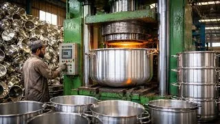 Thumbnail: Incredible Factory Recycling & Mass Production Process Of Making Huge Aluminum Pots