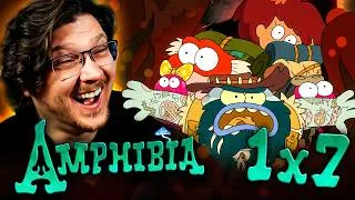 Thumbnail: AMPHIBIA 1x7 REACTION | Dating Season / Anne vs Wild | First Time Watching | Review