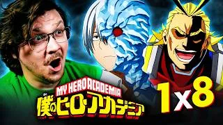 Thumbnail: MY HERO ACADEMIA 1x8 REACTION | Bakugo's Start Line | First Time Watching