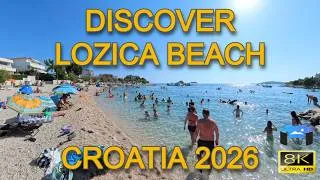 Thumbnail: 🏖️ Lozica Beach, Rogoznica 🇭🇷 | 8K 360° VR Walking Tour | Relaxing Croatian Coast