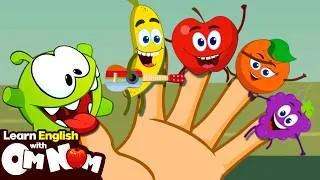 Thumbnail: Colorful Fruits Finger Family + More Kids Songs | Learn With Om Nom