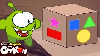 Thumbnail: Learn Shapes With Crazy Scientist | Fun Learning Videos For Kids | Learn English With Om Nom Nom