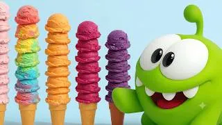 Thumbnail: Om Nom LOVES Ice Cream! 🍦💚 | Best Om Nom Stories Compilation | Funny Cartoons for Kids